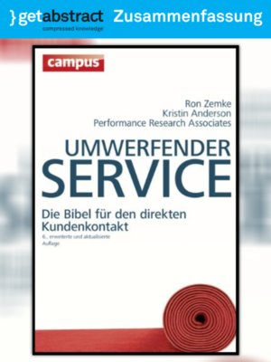 cover image of Umwerfender Service (Zusammenfassung)